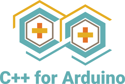 The logo of C++ for Arduino